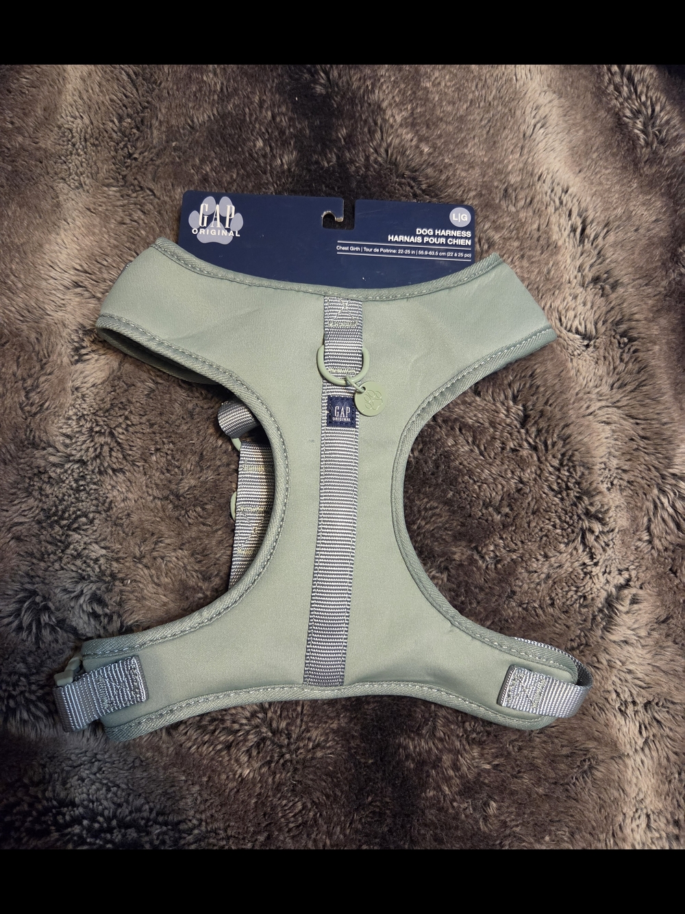 GAP Light Sage Dog Harness